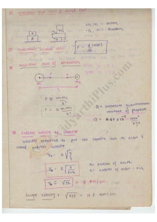 Engineering mechanics 2 handwritten classes notes (study materials) for ...