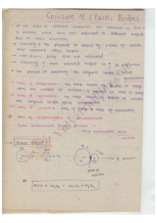 Mechanics 2 Notes.pdf Engineering mechanics 2 handwritten classes notes (study materials) for ...