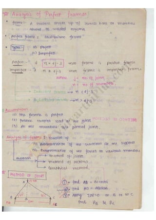 Mechanics 2 Notes.pdf Engineering mechanics 2 handwritten classes notes (study materials) for ...