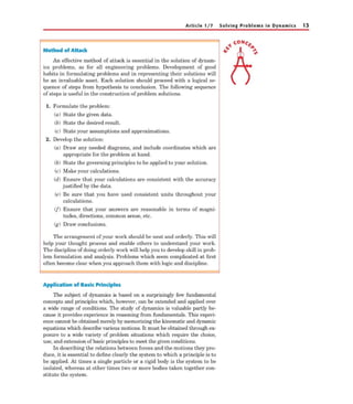 Engineering mechanics dynamics, 6th edition