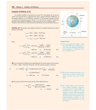 Engineering mechanics dynamics, 6th edition