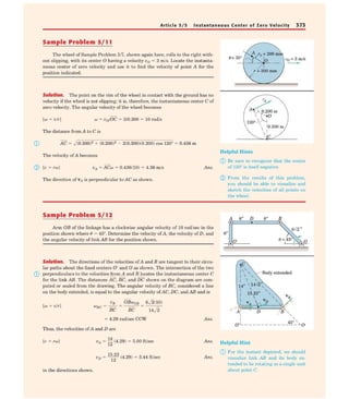 Engineering mechanics dynamics, 6th edition