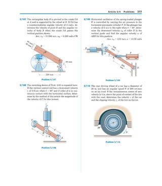 Engineering mechanics dynamics, 6th edition