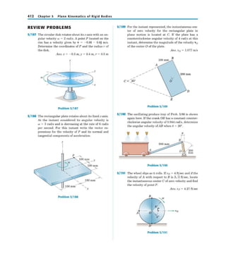 Engineering mechanics dynamics, 6th edition