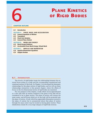 Engineering mechanics dynamics, 6th edition