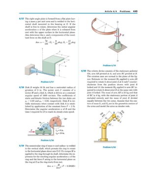 Engineering mechanics dynamics, 6th edition