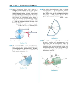Engineering mechanics dynamics, 6th edition
