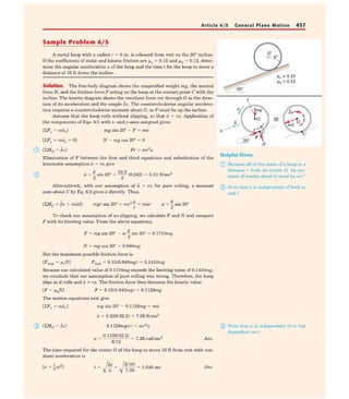 Engineering mechanics dynamics, 6th edition