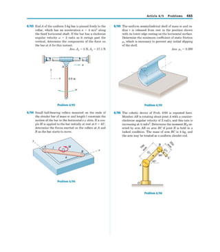 Engineering mechanics dynamics, 6th edition