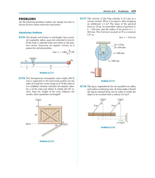 Engineering mechanics dynamics, 6th edition