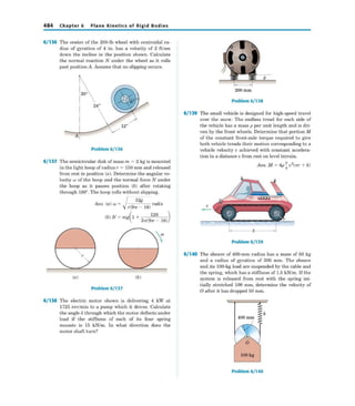 Engineering mechanics dynamics, 6th edition