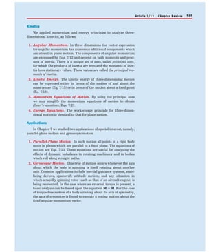 Engineering mechanics dynamics, 6th edition