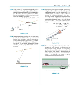 Engineering mechanics dynamics, 6th edition