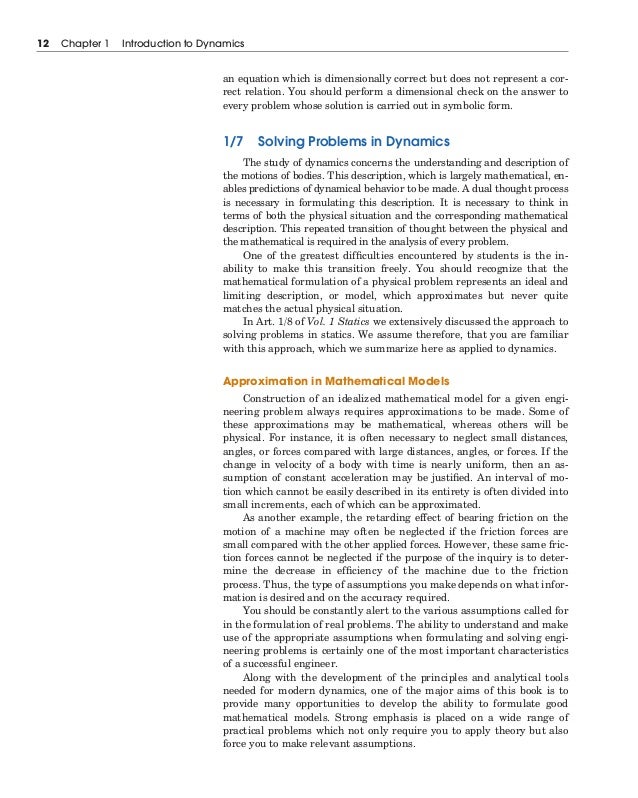 Engineering mechanics statics meriam pdf