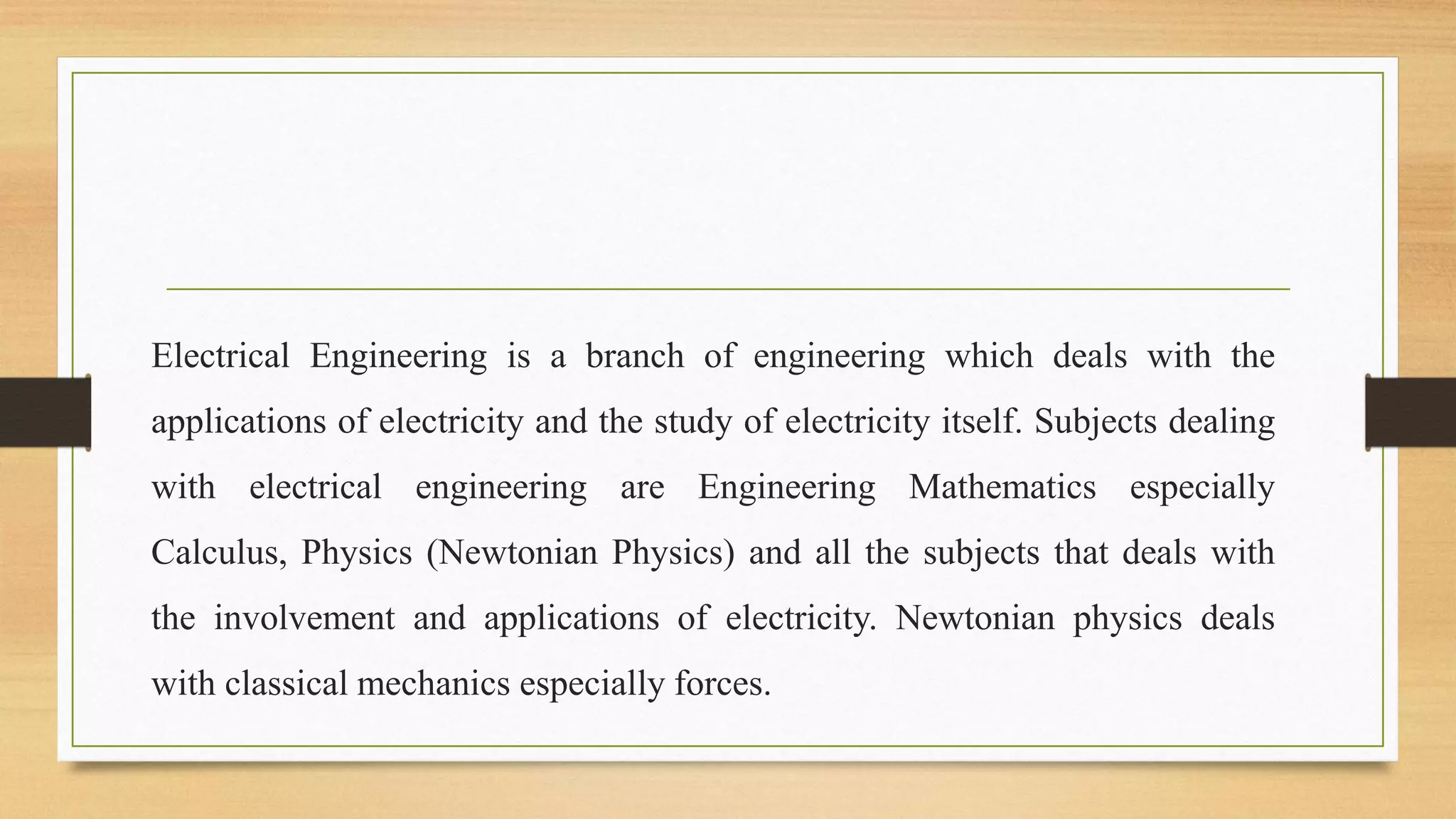 Engineering mechanics for electrical engineering | PDF