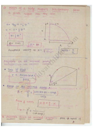 Engineering mechanics notes - Equilibrium of coplanar force system | PDF