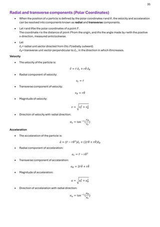 Engineering mechanics notes for mechanical engineering JNTUH | PDF