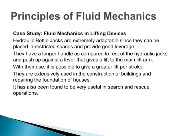 Engineering mechanics powerpoint fluid mechanics | PPT