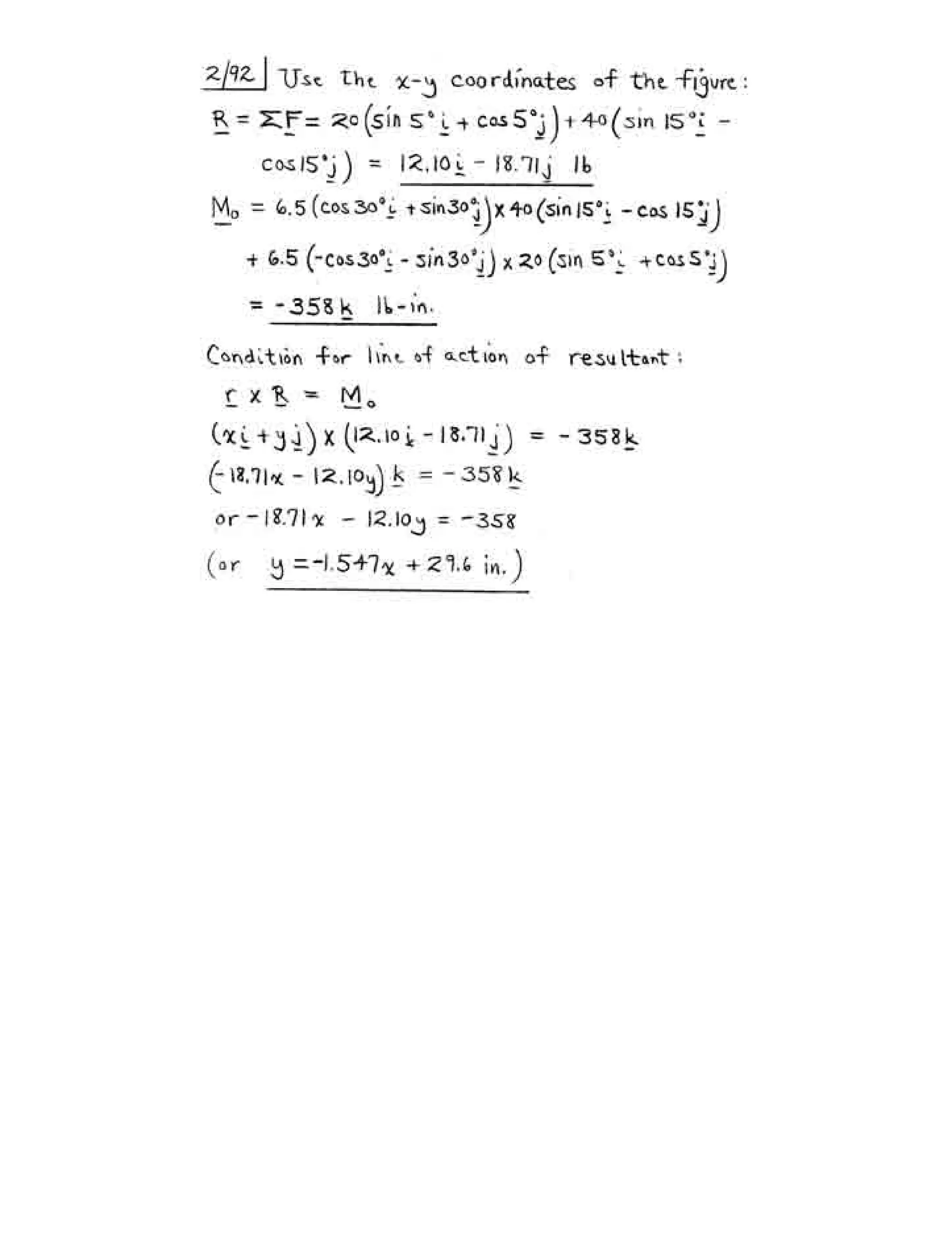 Engineering mechanics statics j.l.meriam-l.g.kraige-solution manual (5th ed)