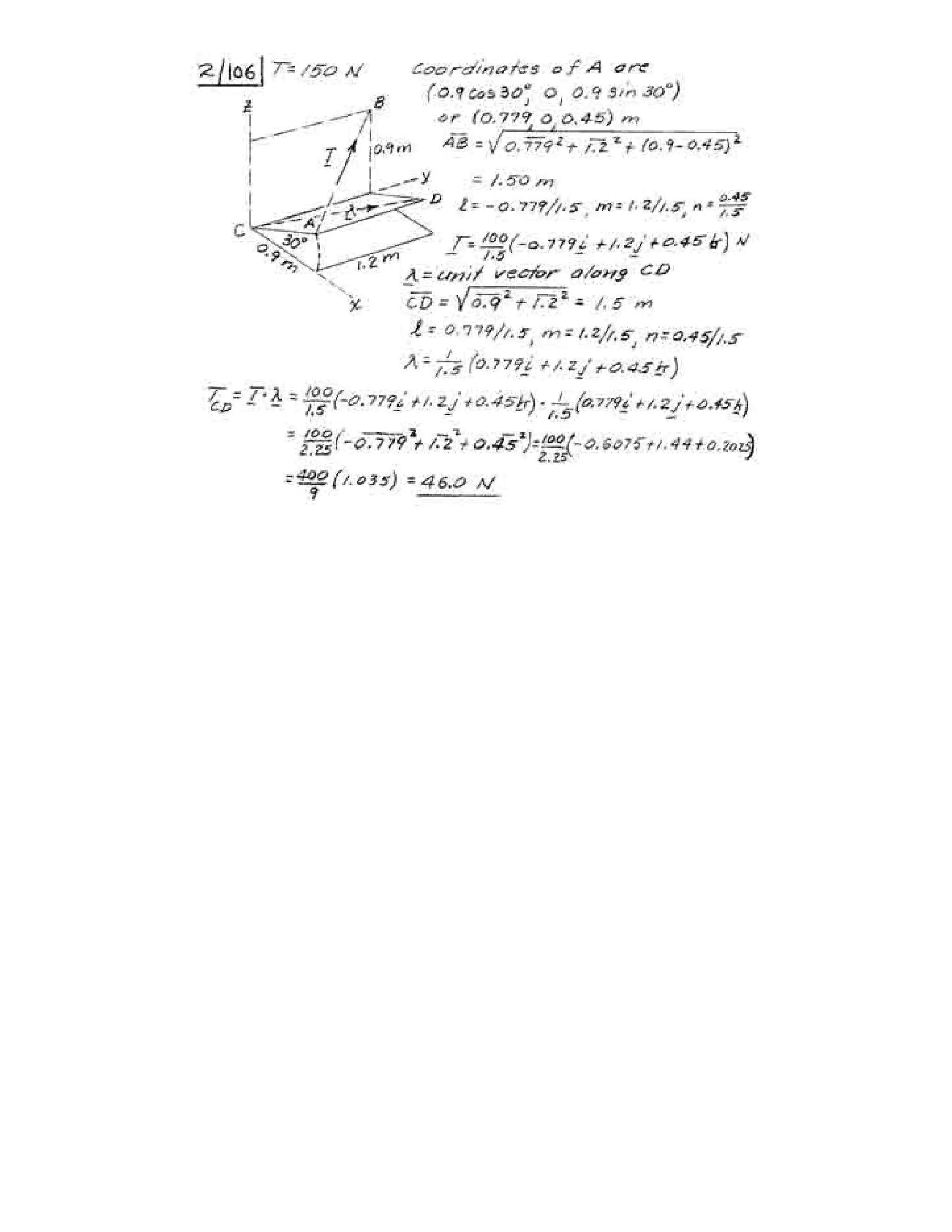 Engineering mechanics statics j.l.meriam-l.g.kraige-solution manual (5th ed)