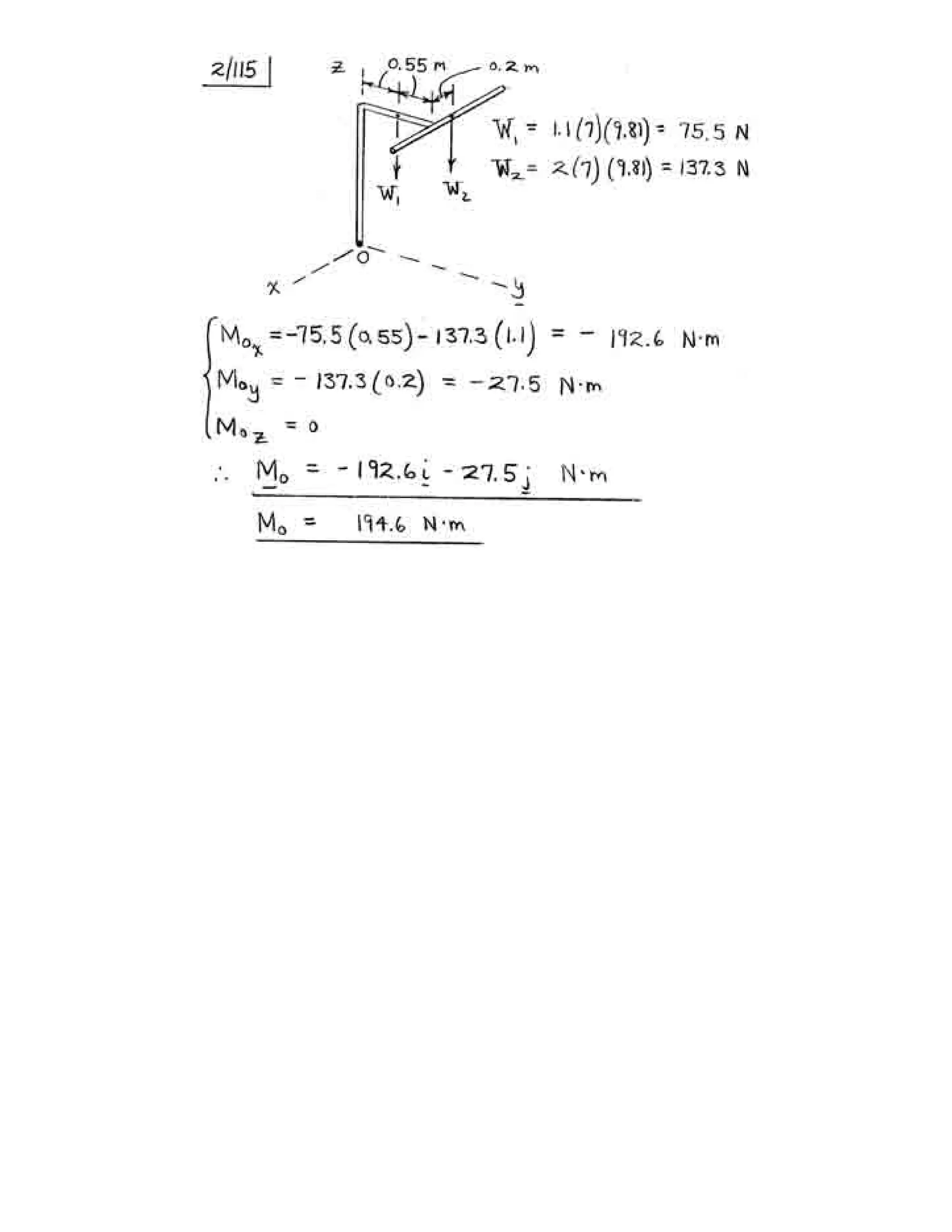 Engineering mechanics statics j.l.meriam-l.g.kraige-solution manual (5th ed)