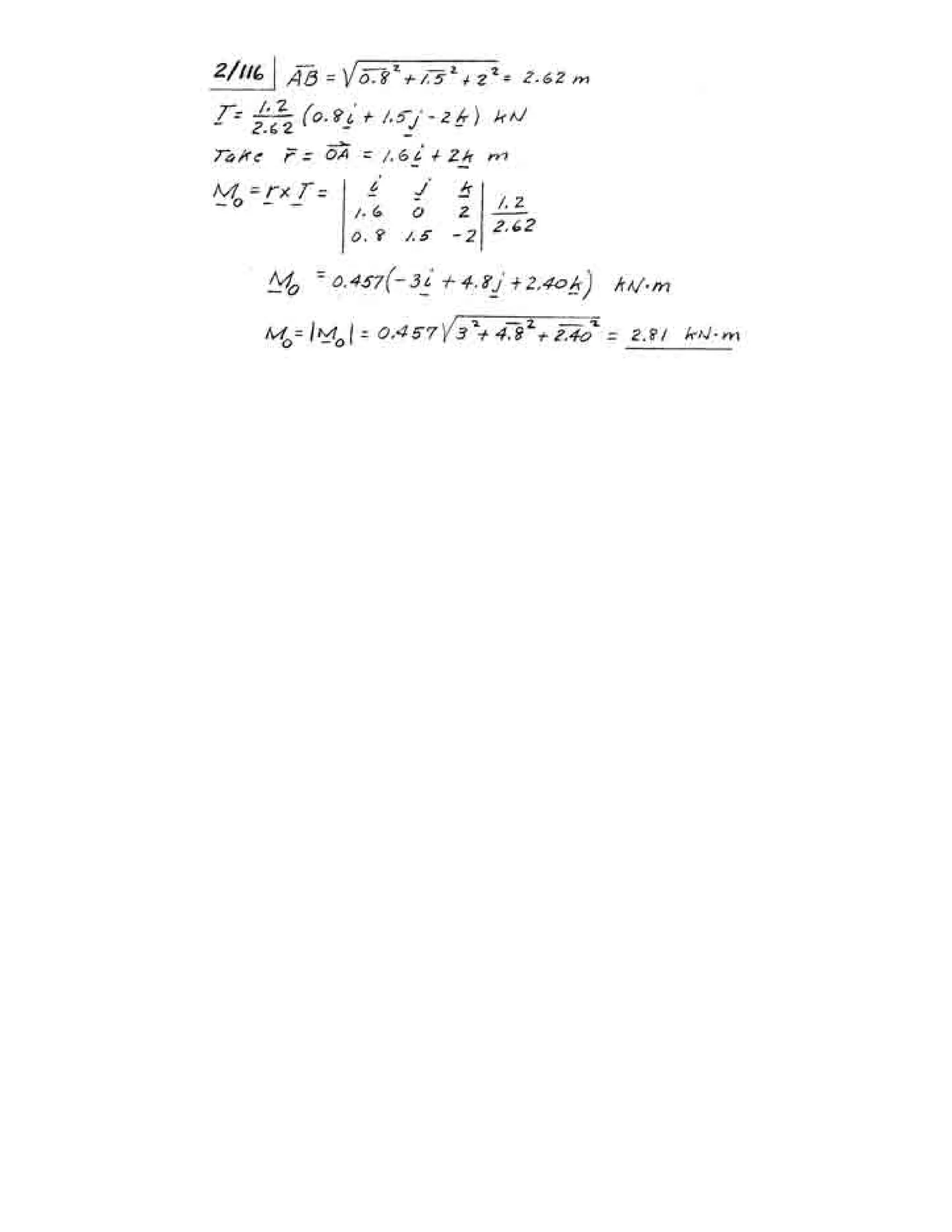 Engineering mechanics statics j.l.meriam-l.g.kraige-solution manual (5th ed)