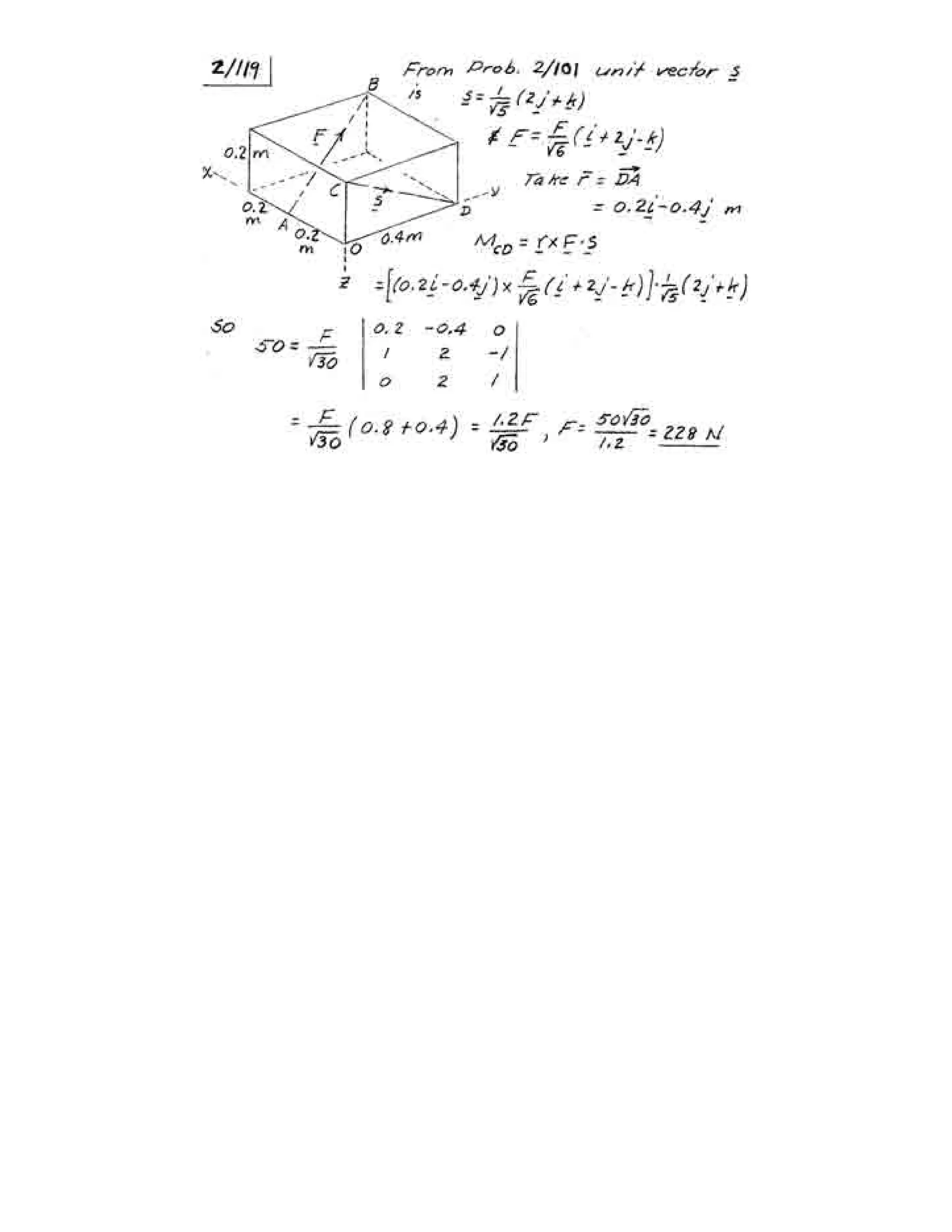 Engineering mechanics statics j.l.meriam-l.g.kraige-solution manual (5th ed)