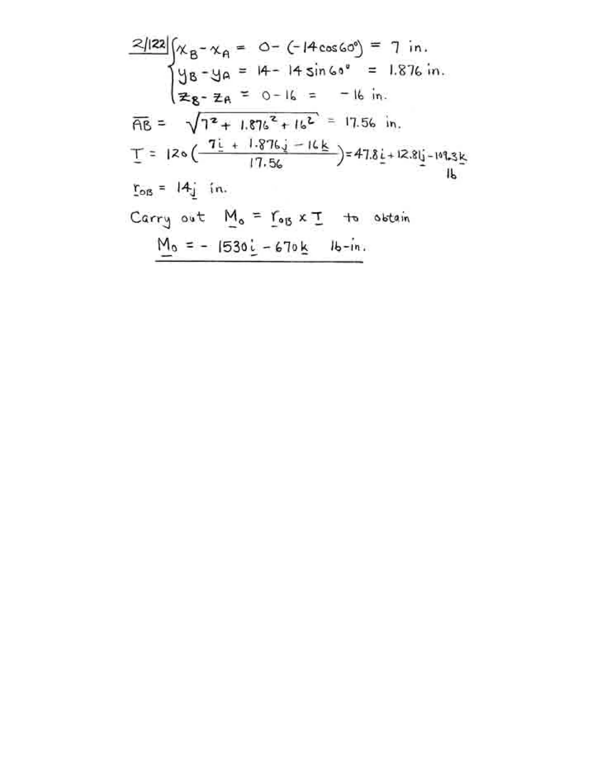 Engineering mechanics statics j.l.meriam-l.g.kraige-solution manual (5th ed)