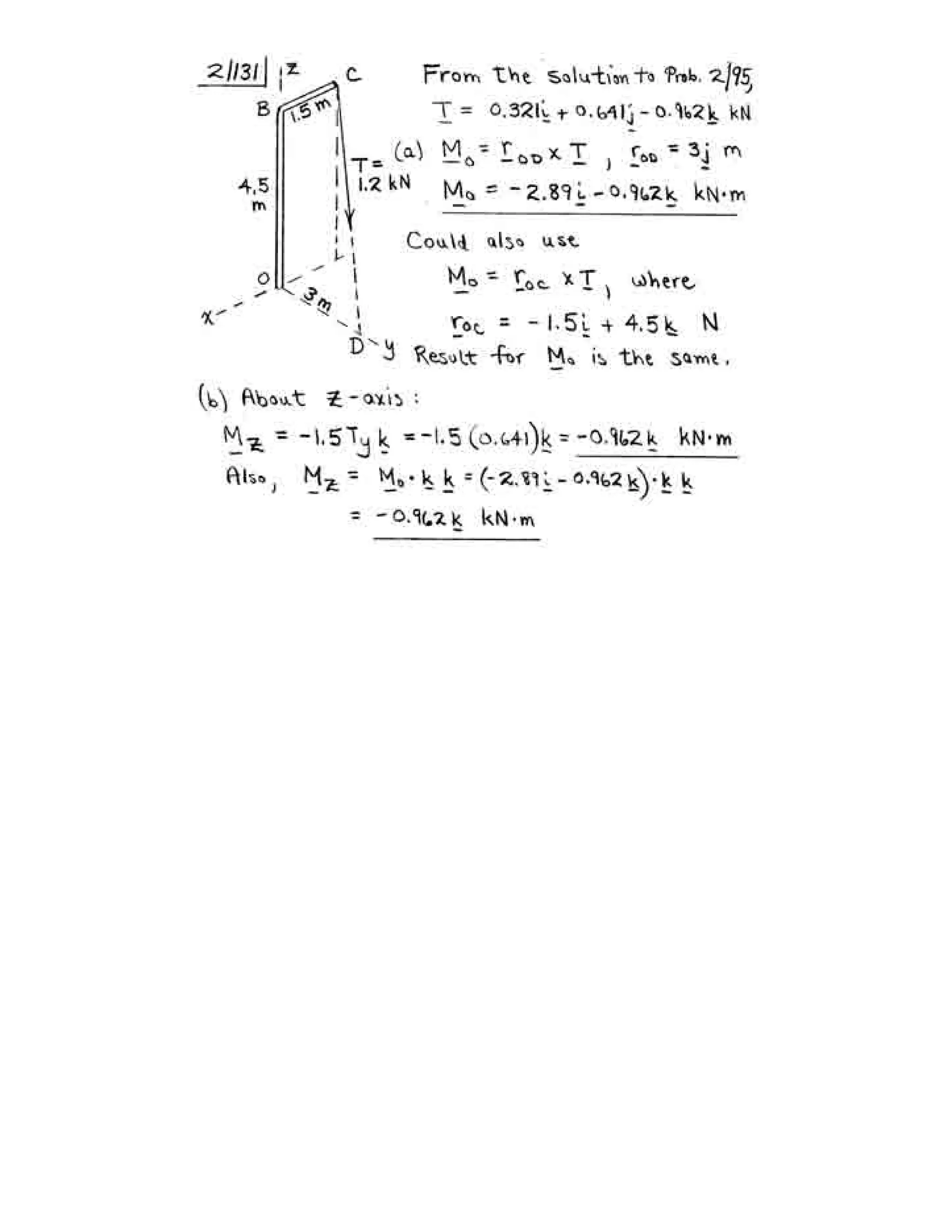 Engineering mechanics statics j.l.meriam-l.g.kraige-solution manual (5th ed)