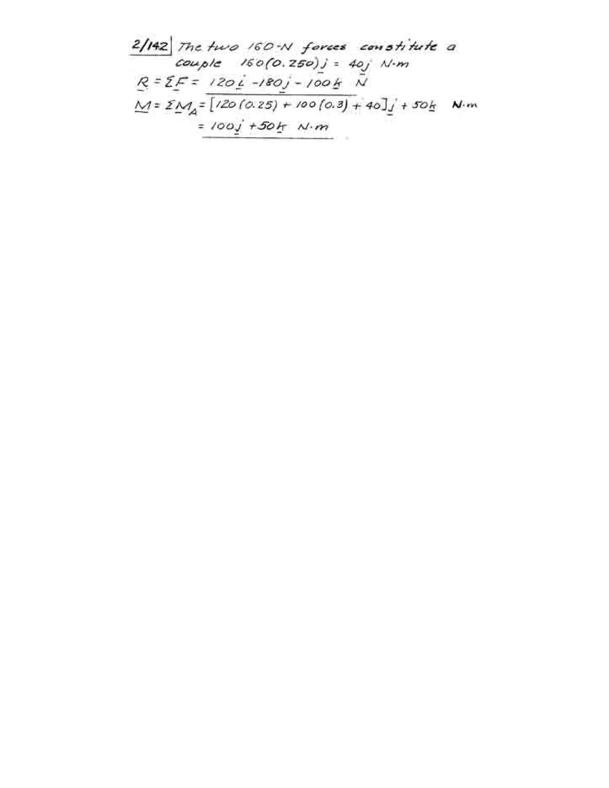 Engineering mechanics statics j.l.meriam-l.g.kraige-solution manual (5th ed)