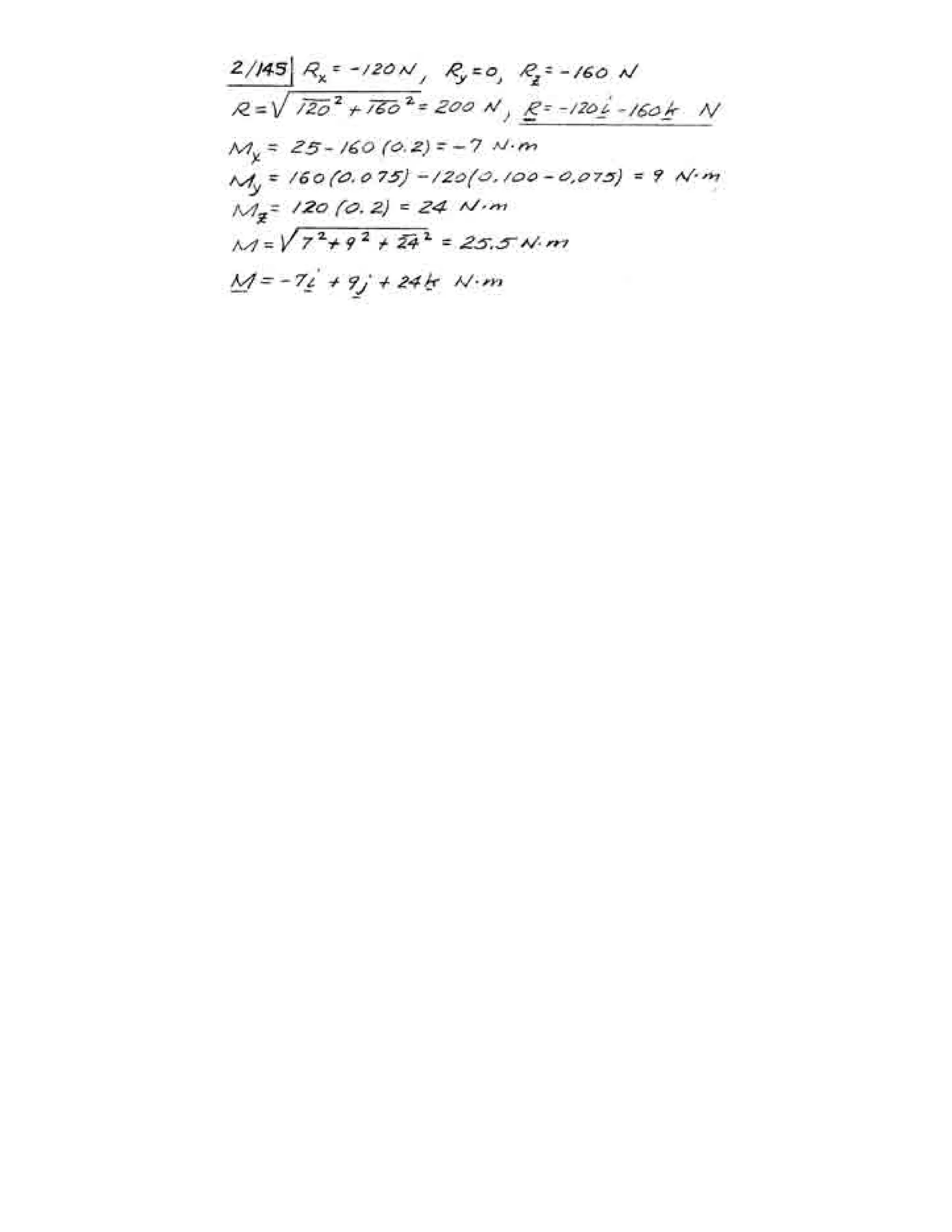 Engineering mechanics statics j.l.meriam-l.g.kraige-solution manual (5th ed)