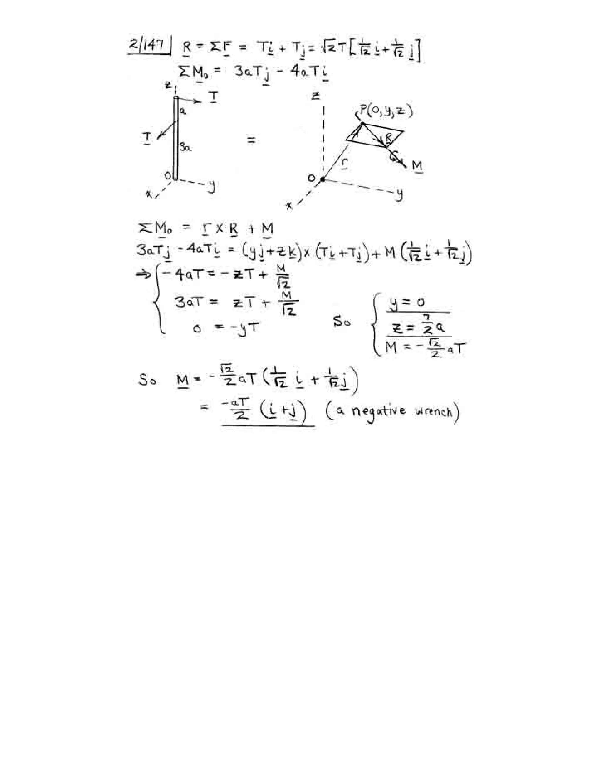Engineering mechanics statics j.l.meriam-l.g.kraige-solution manual (5th ed)