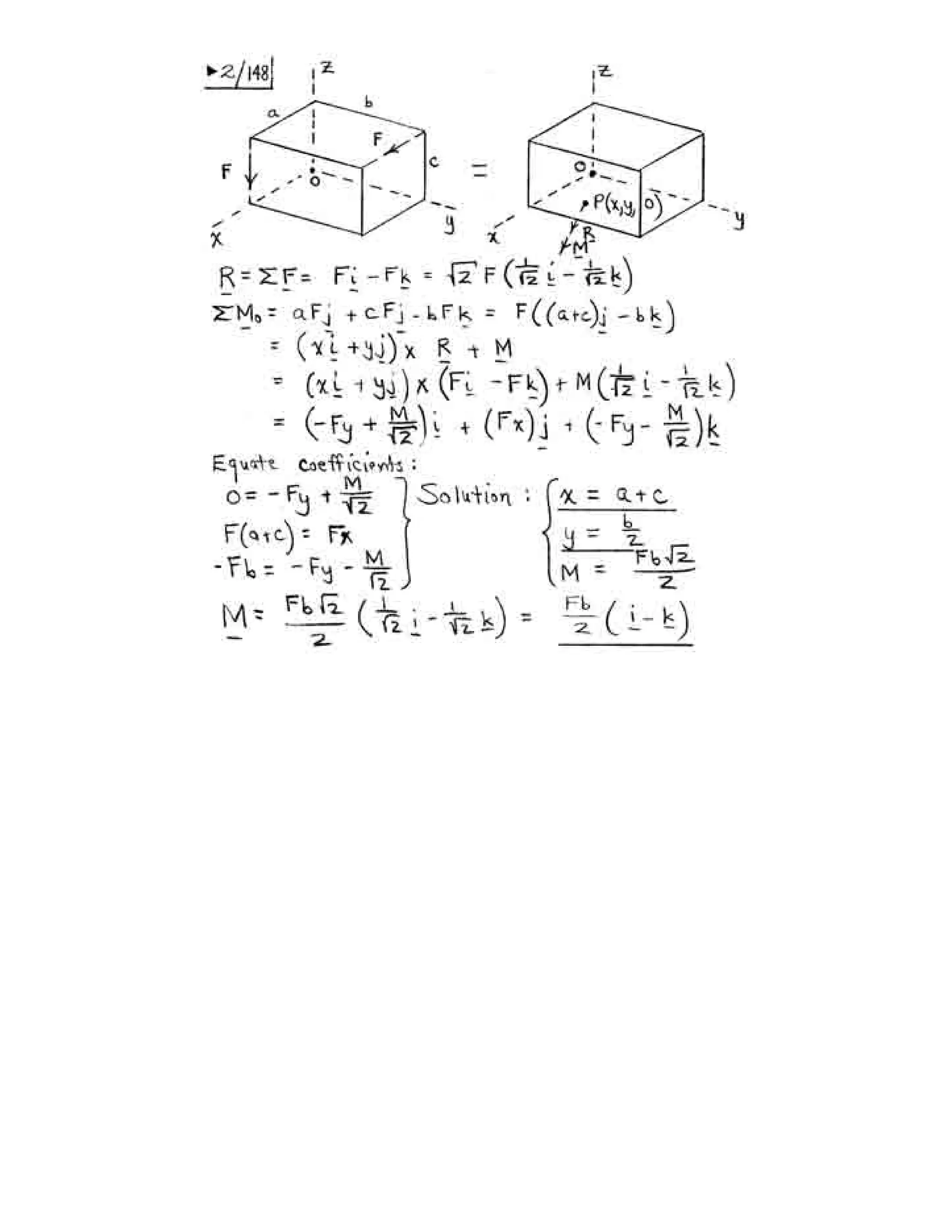 Engineering mechanics statics j.l.meriam-l.g.kraige-solution manual (5th ed)