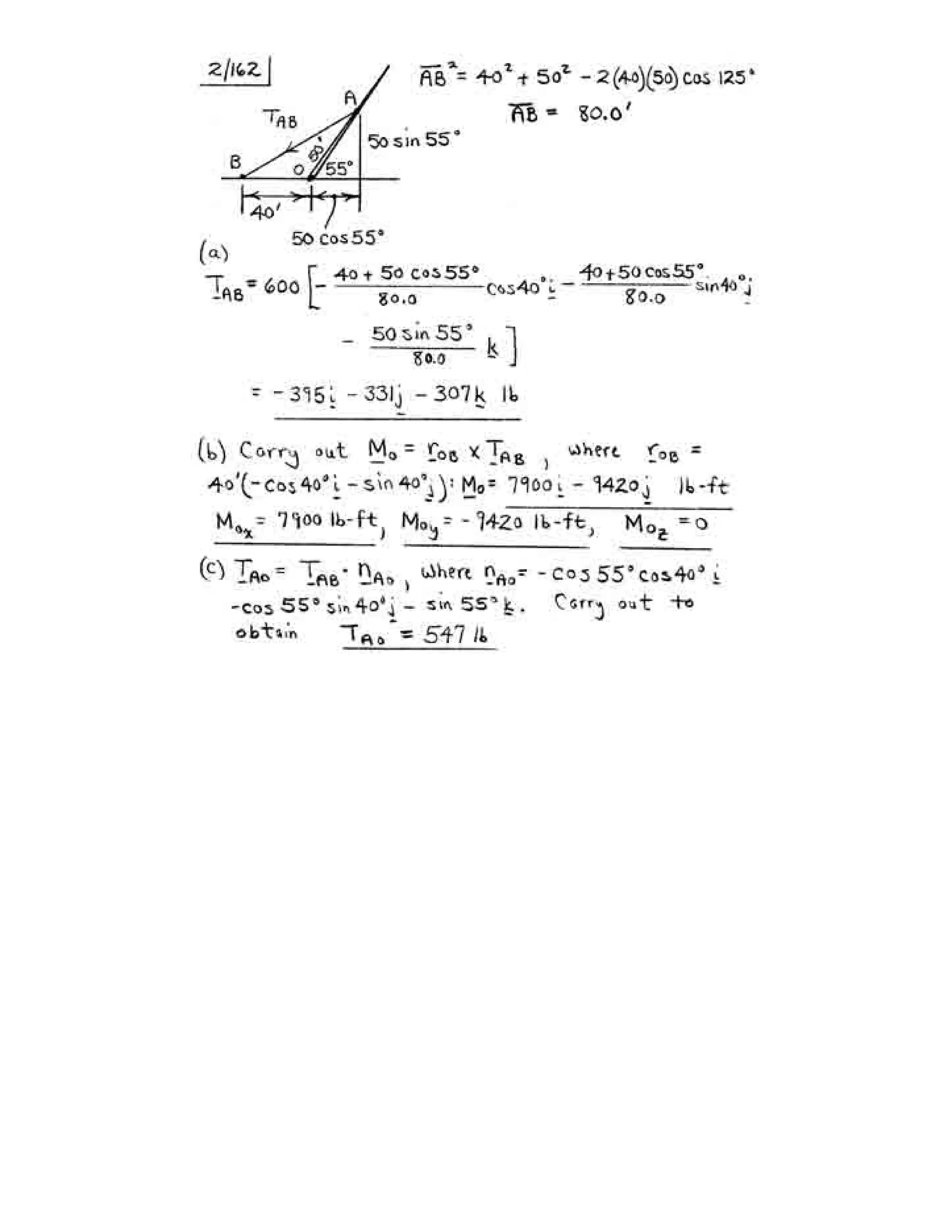 Engineering mechanics statics j.l.meriam-l.g.kraige-solution manual (5th ed)