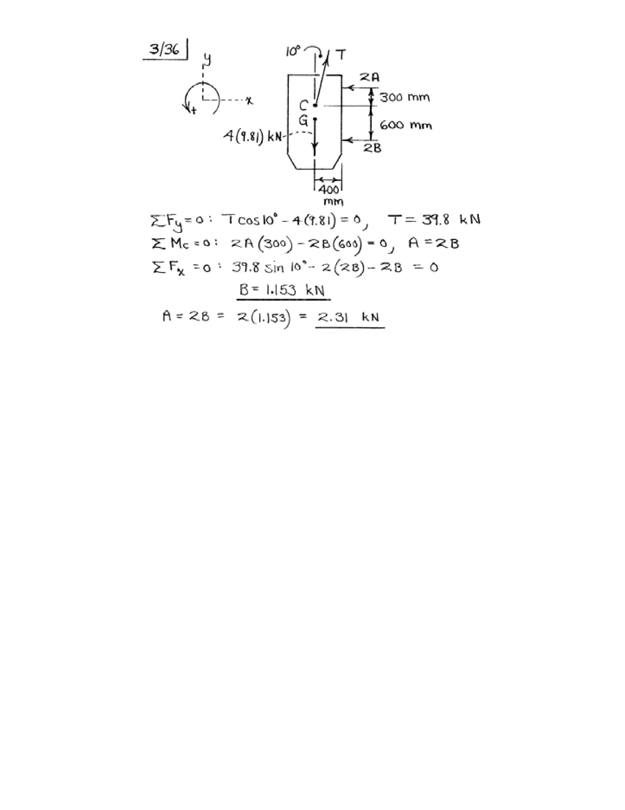 Engineering mechanics statics j.l.meriam-l.g.kraige-solution manual (5th ed)