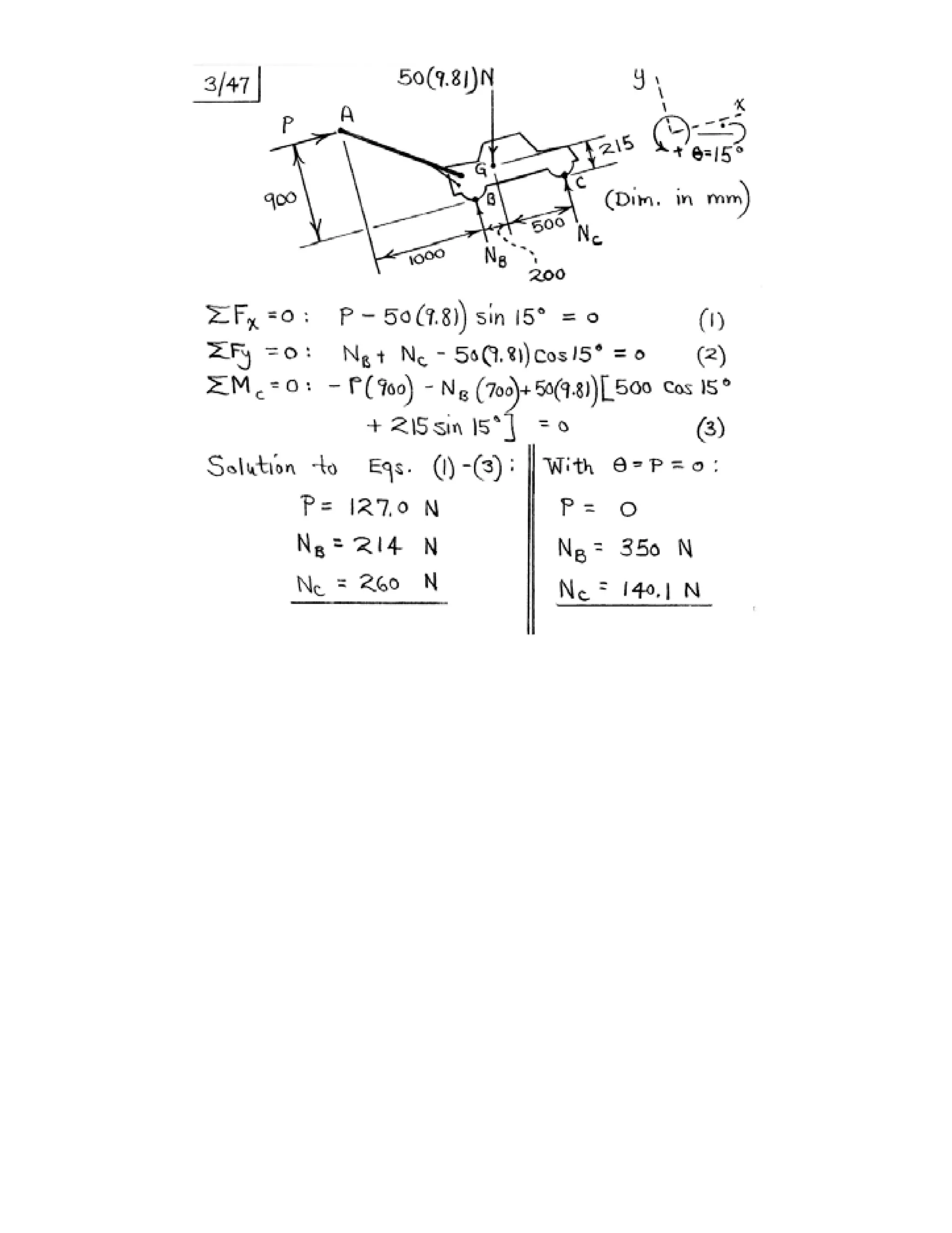 Engineering mechanics statics j.l.meriam-l.g.kraige-solution manual (5th ed)