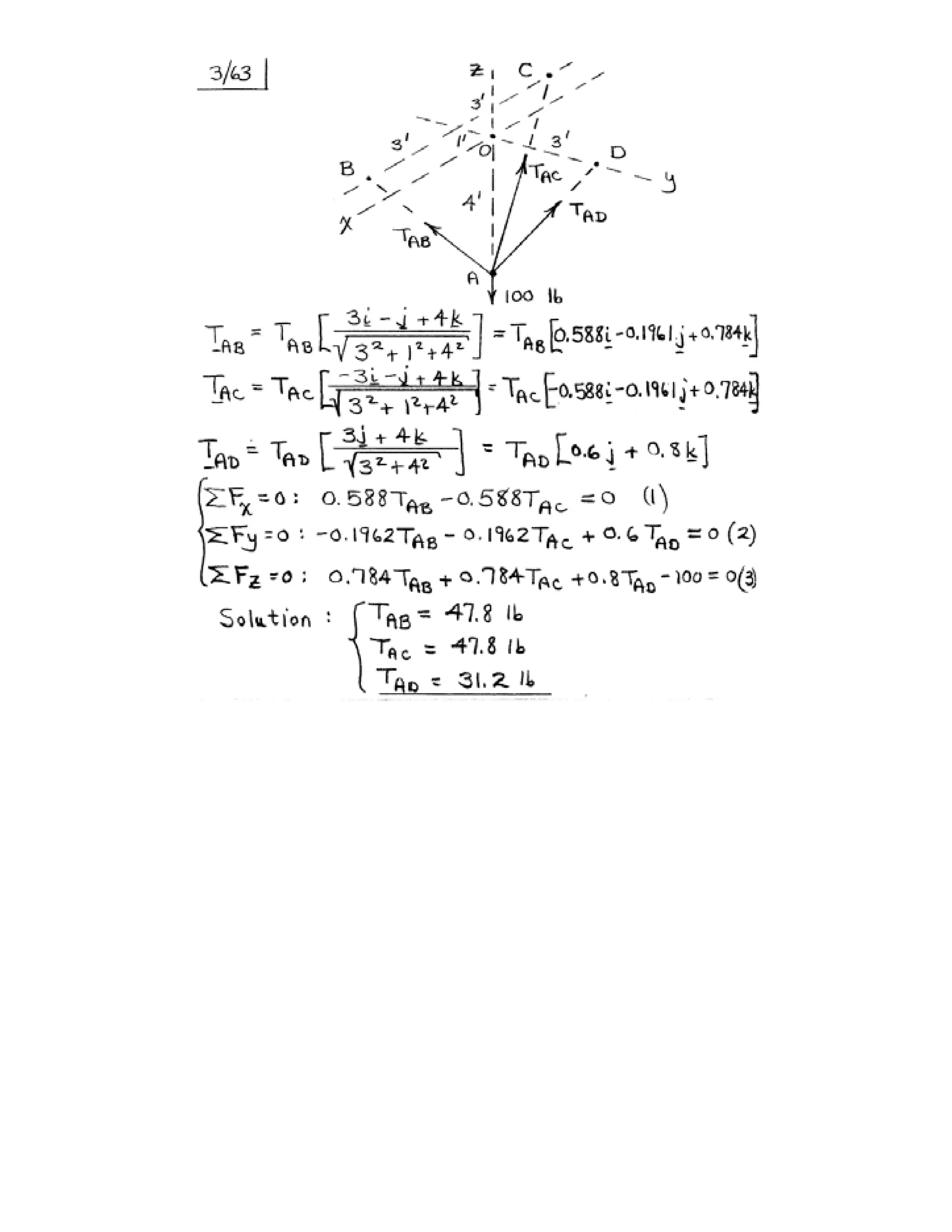 Engineering mechanics statics j.l.meriam-l.g.kraige-solution manual (5th ed)