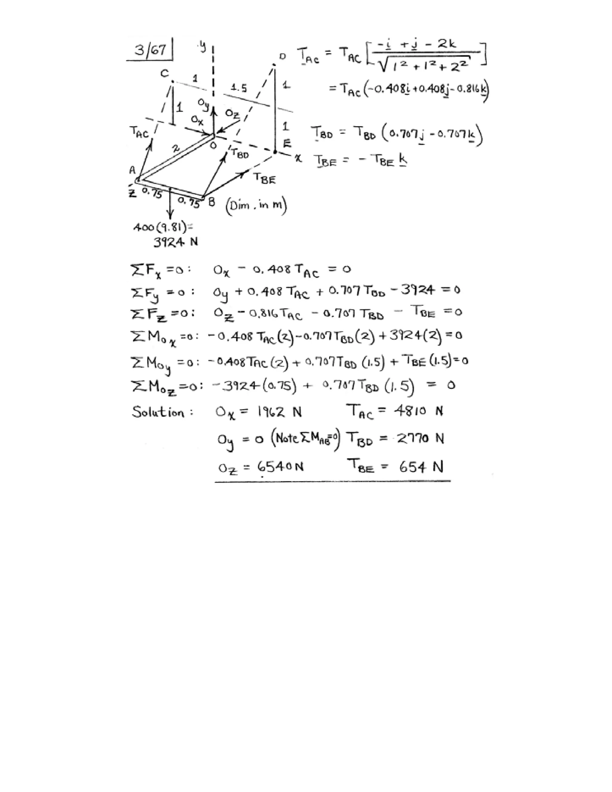 Engineering mechanics statics j.l.meriam-l.g.kraige-solution manual (5th ed)