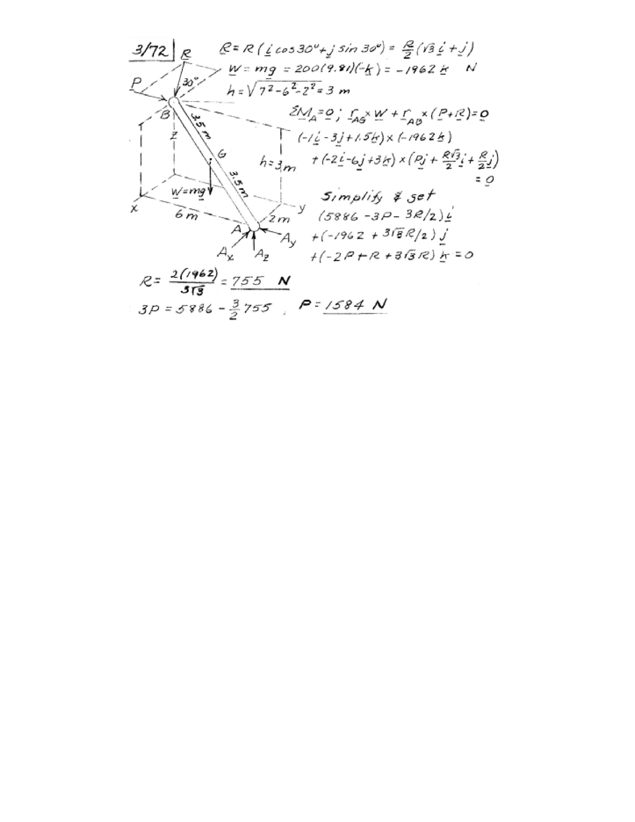Engineering mechanics statics j.l.meriam-l.g.kraige-solution manual (5th ed)