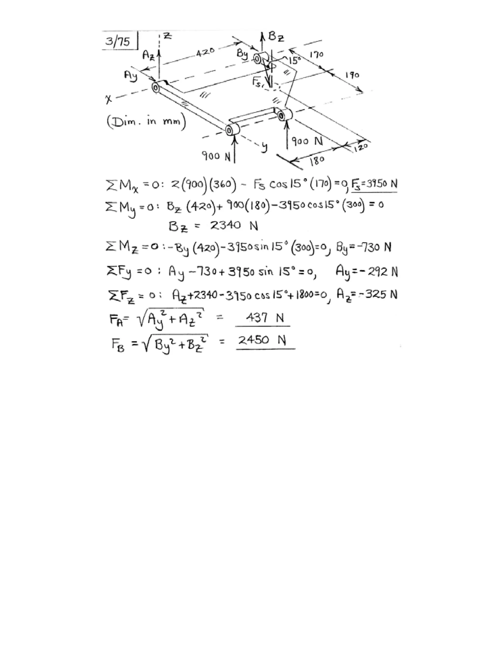 Engineering mechanics statics j.l.meriam-l.g.kraige-solution manual (5th ed)