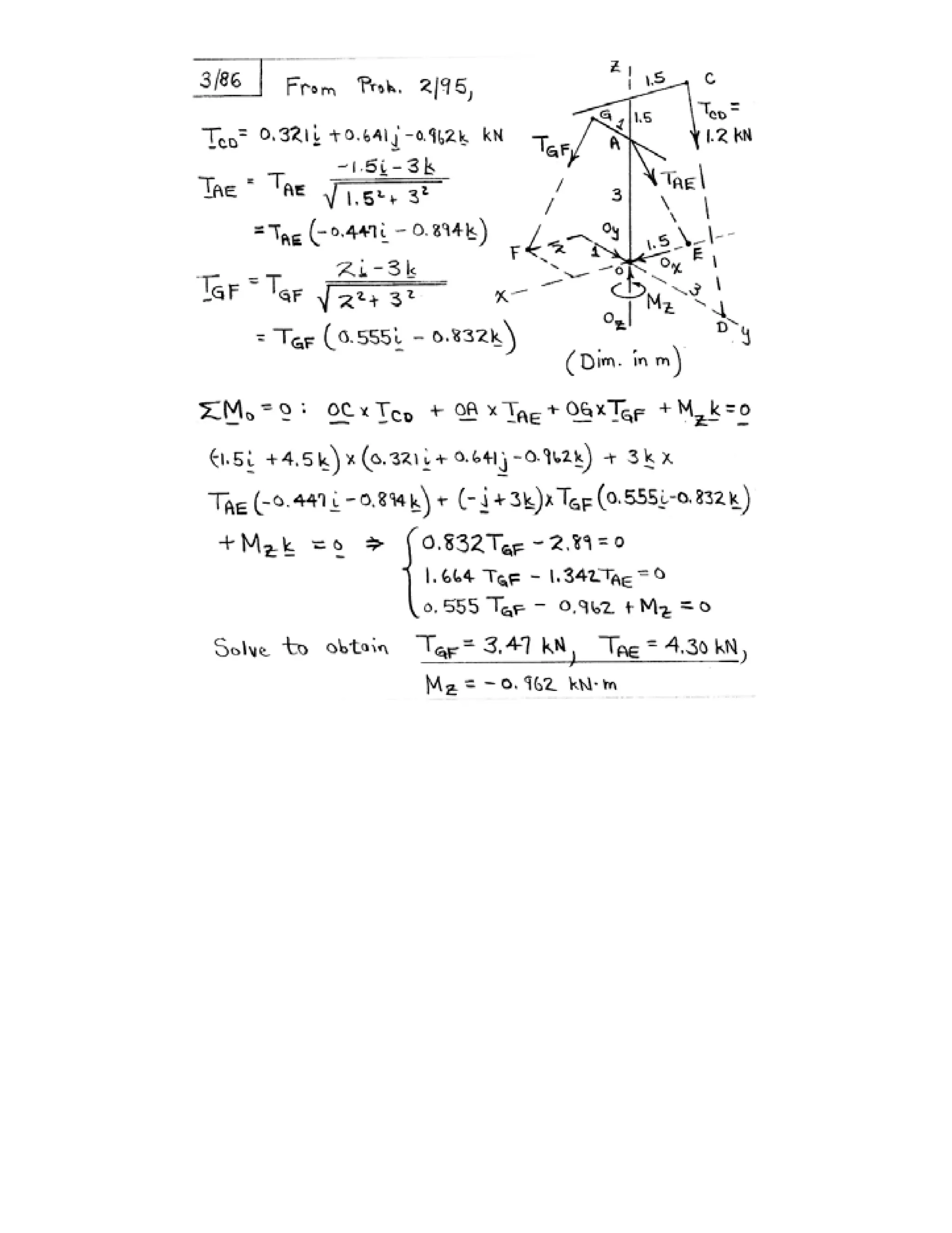 Engineering mechanics statics j.l.meriam-l.g.kraige-solution manual (5th ed)