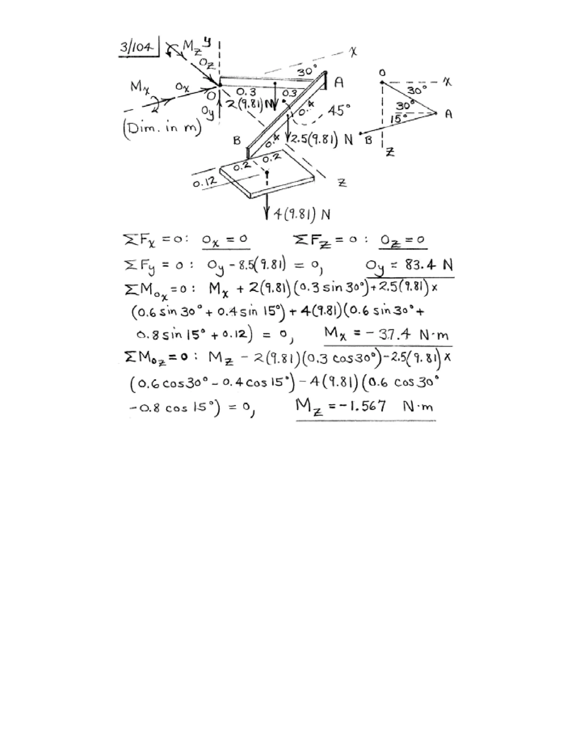 Engineering mechanics statics j.l.meriam-l.g.kraige-solution manual (5th ed)