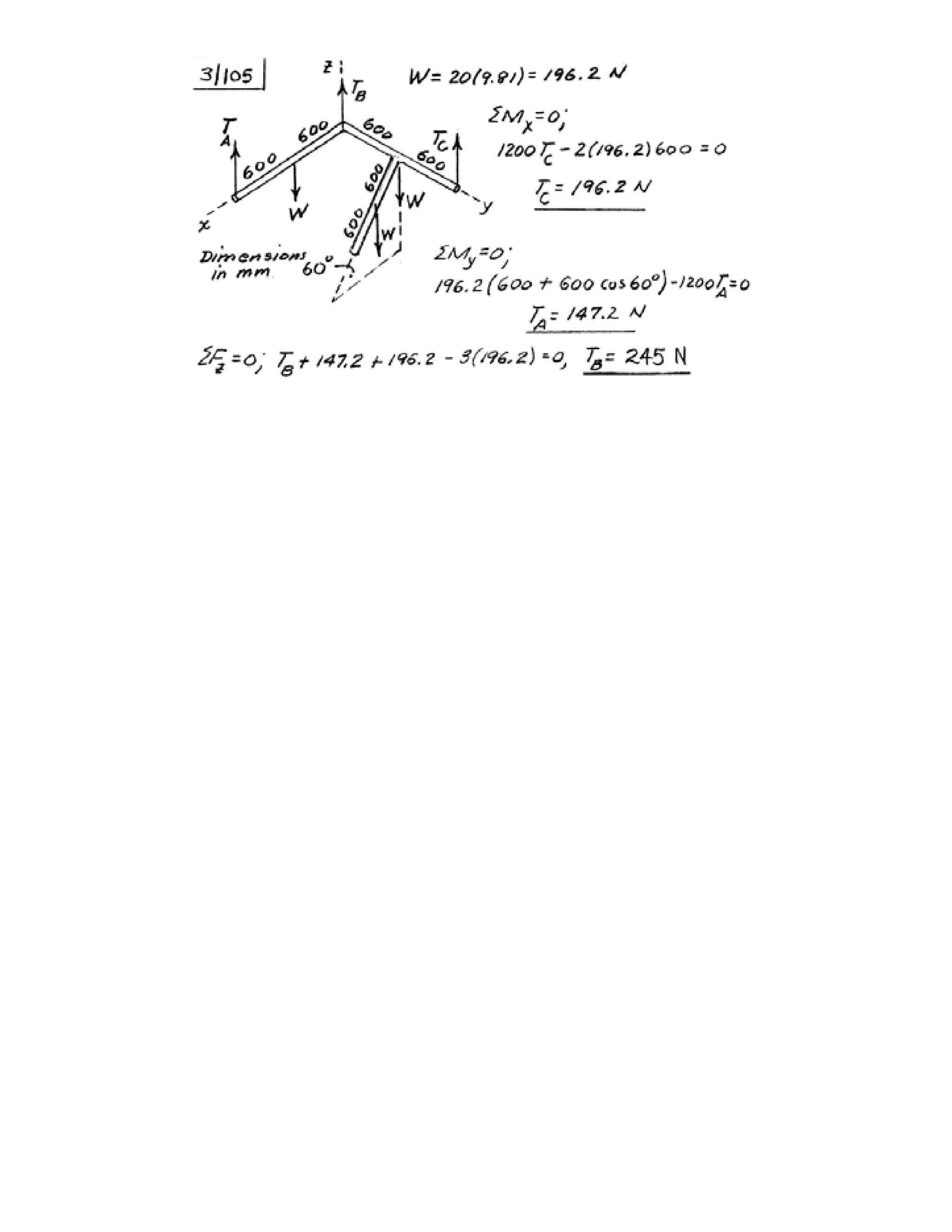 Engineering mechanics statics j.l.meriam-l.g.kraige-solution manual (5th ed)