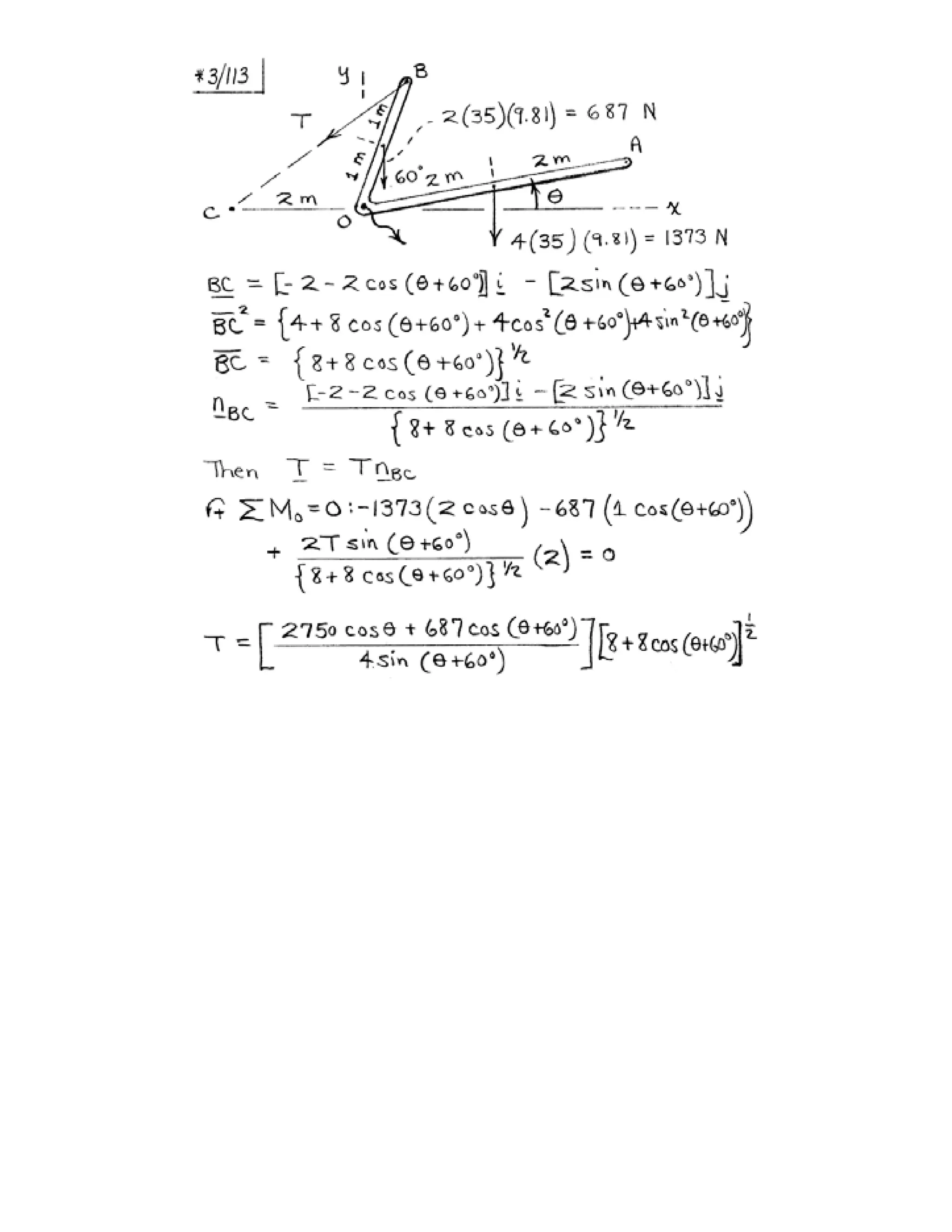 Engineering mechanics statics j.l.meriam-l.g.kraige-solution manual (5th ed)