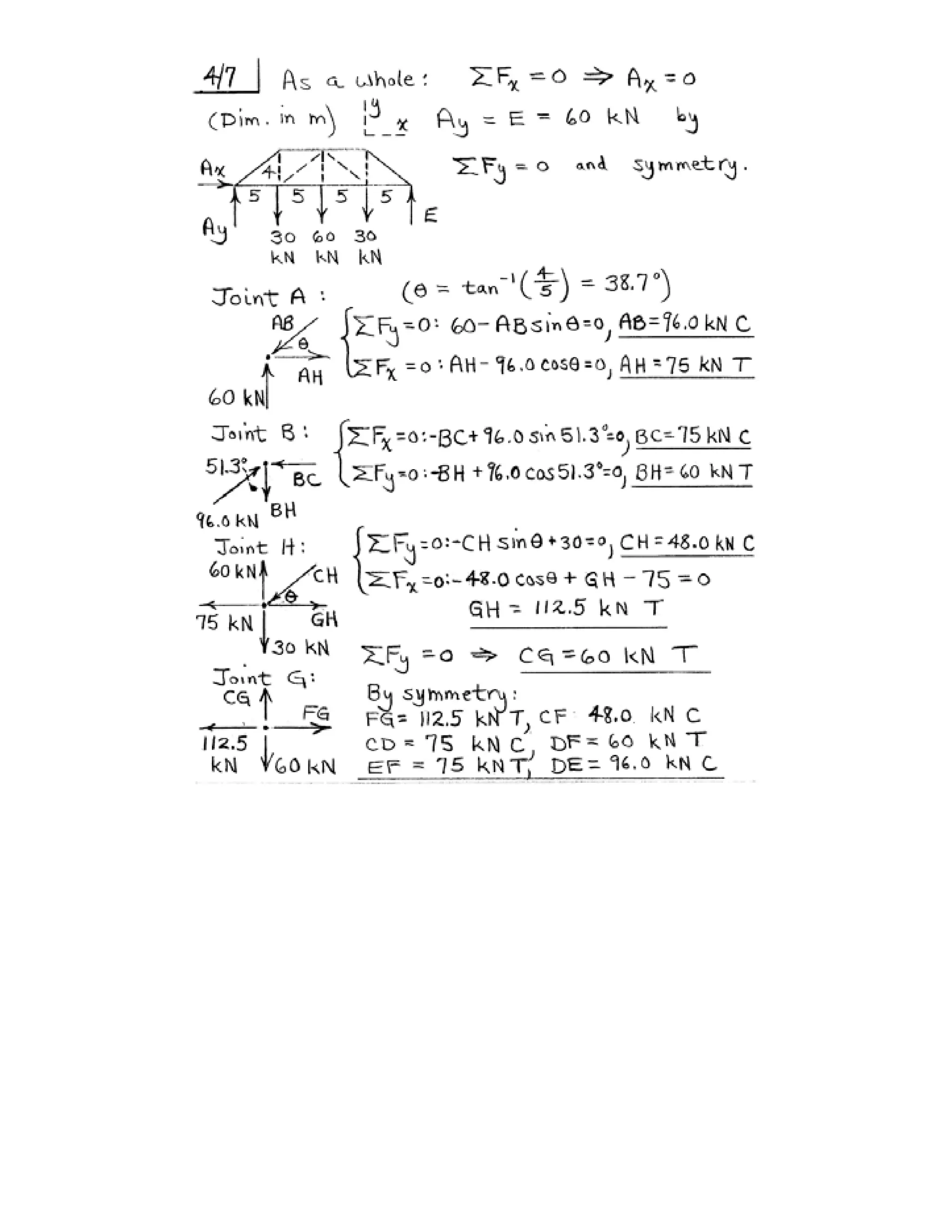 Engineering mechanics statics j.l.meriam-l.g.kraige-solution manual (5th ed)