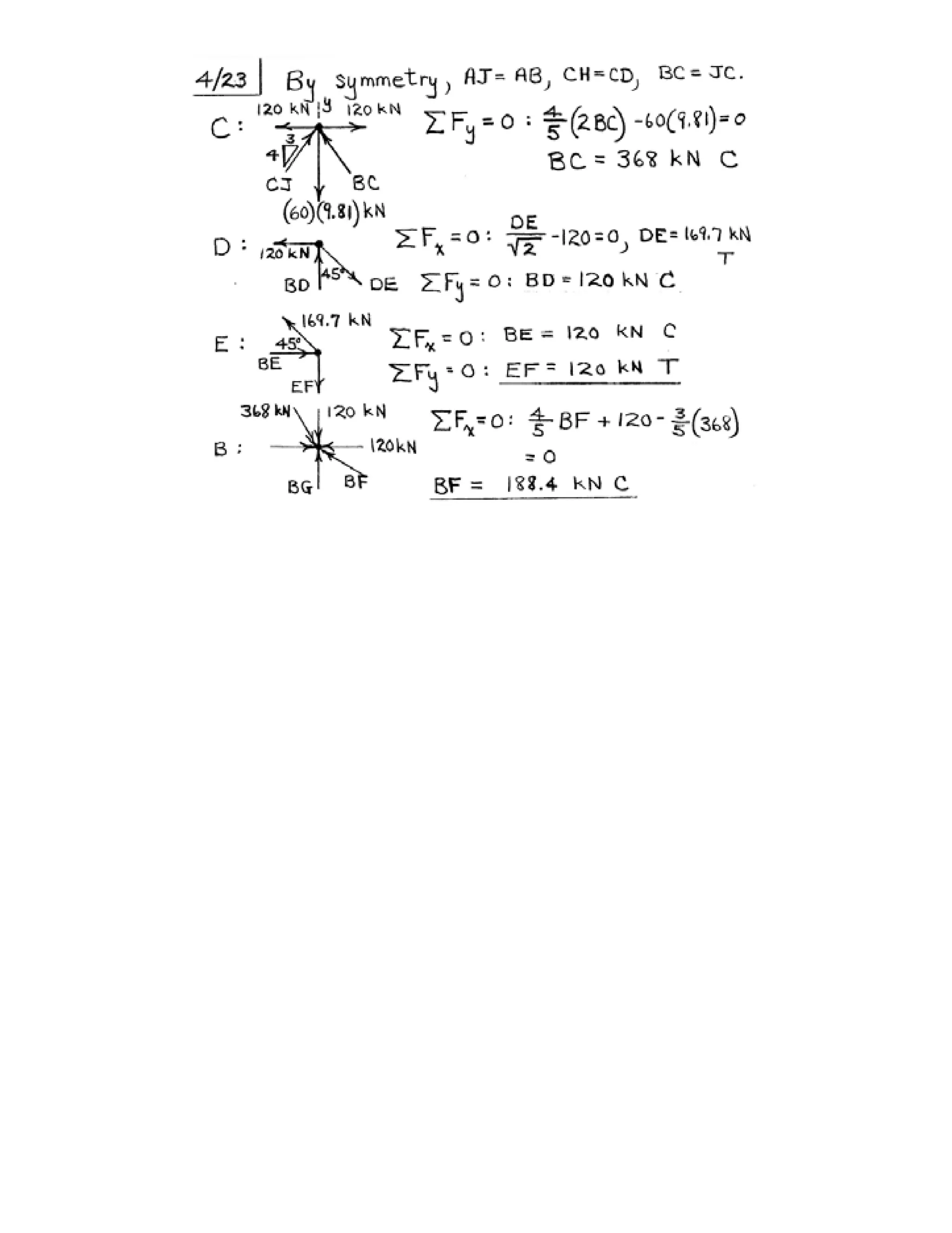 Engineering mechanics statics j.l.meriam-l.g.kraige-solution manual (5th ed)