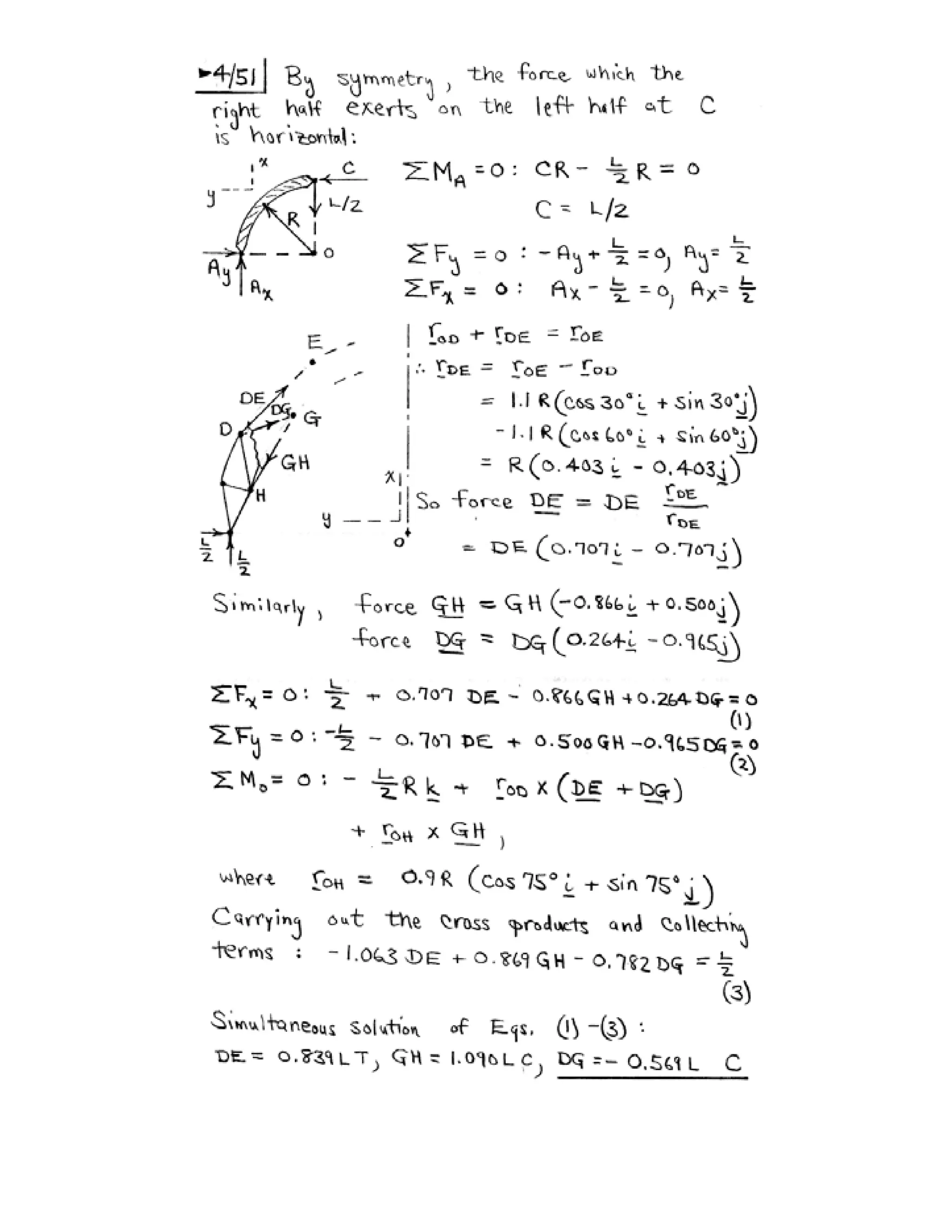 Engineering mechanics statics j.l.meriam-l.g.kraige-solution manual (5th ed)