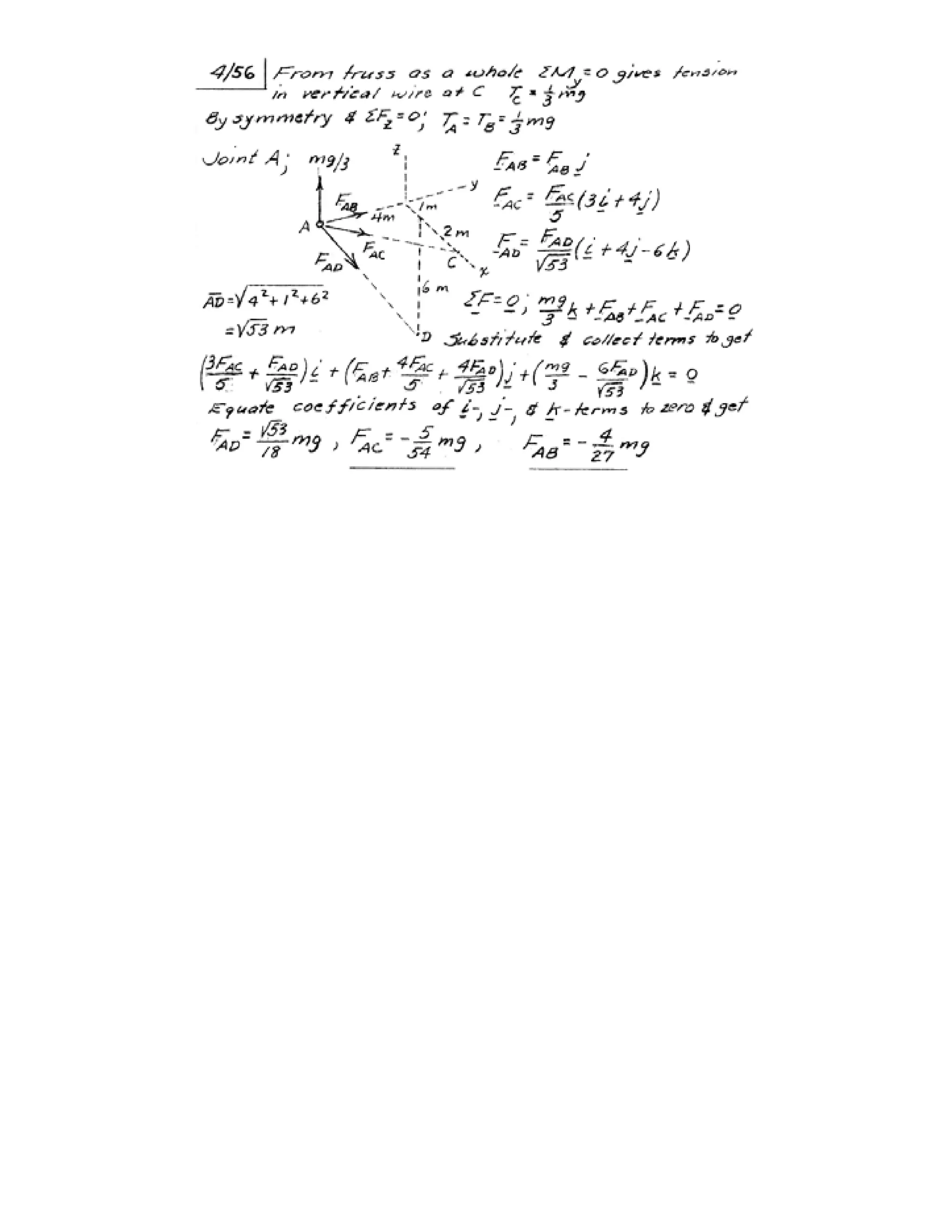 Engineering mechanics statics j.l.meriam-l.g.kraige-solution manual (5th ed)