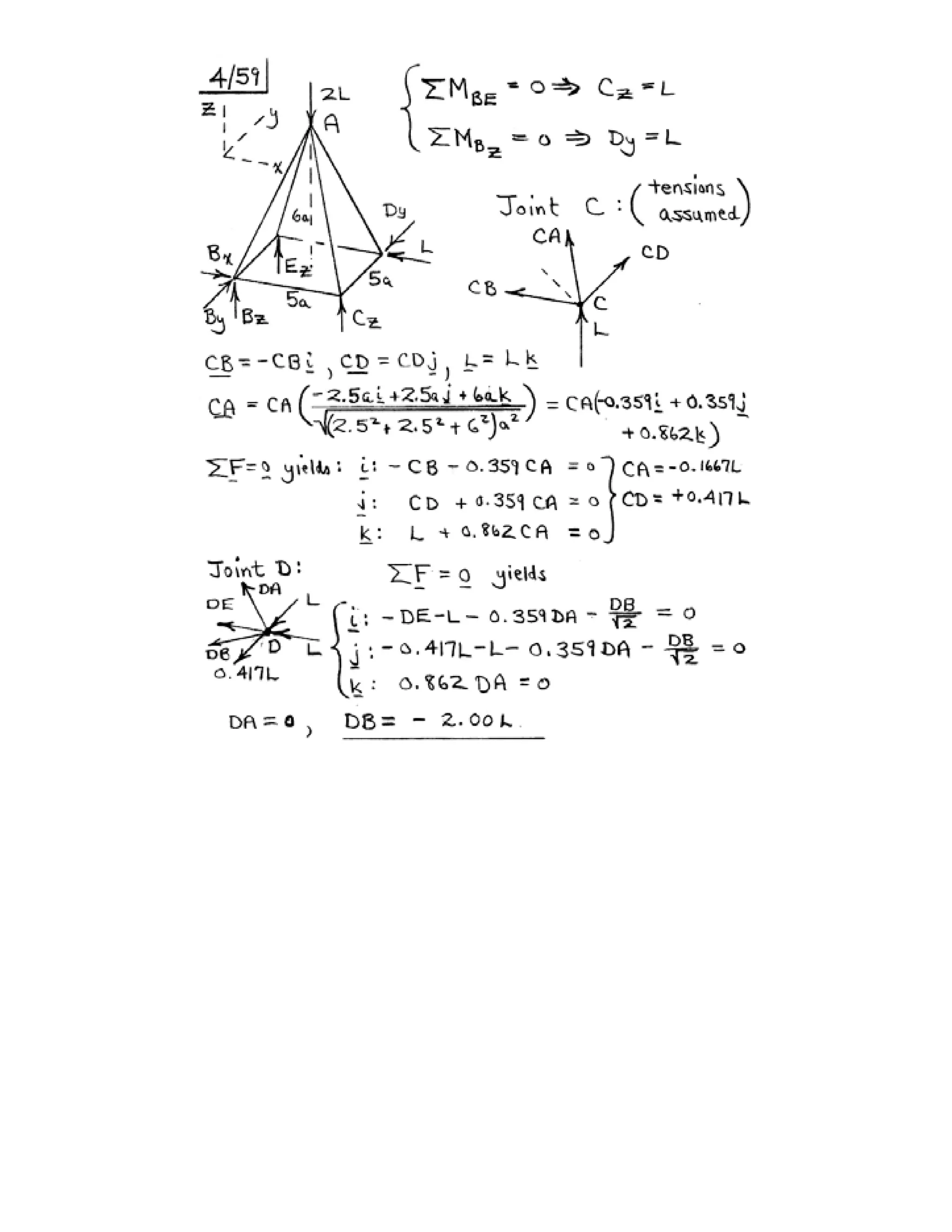 Engineering mechanics statics j.l.meriam-l.g.kraige-solution manual (5th ed)