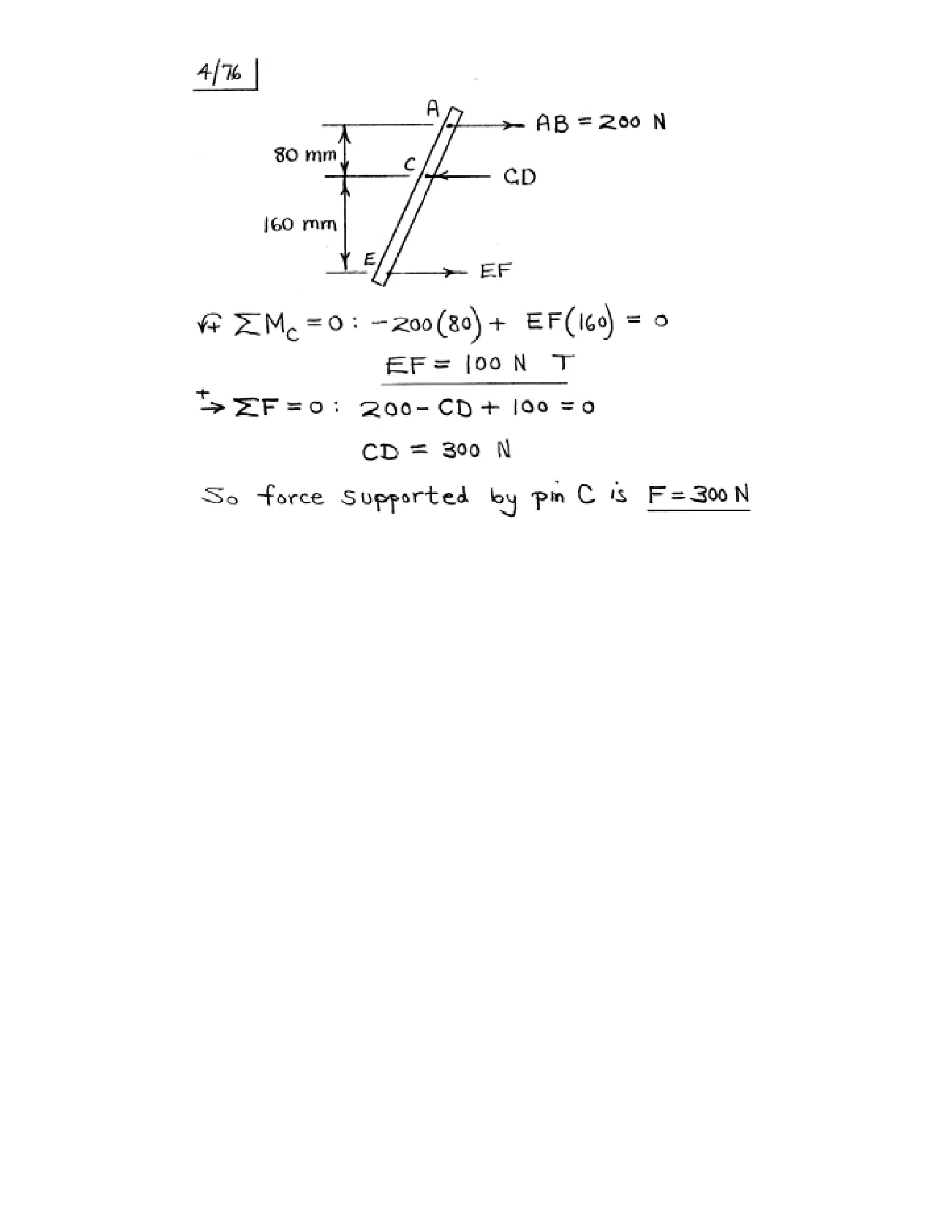 Engineering mechanics statics j.l.meriam-l.g.kraige-solution manual (5th ed)